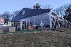 Blue Ridge Winery Custom Enclosure fabricated and installed in Saylorsburg