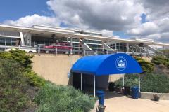 A custom Awning Installed at Lehigh Valley Airport (ABE)