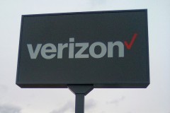Pylon business signs in Doylestown