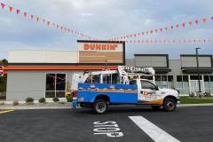 Installed channel letters in Coopersburg, PA for Dunkin, view 2