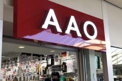 Channel letters for AAO