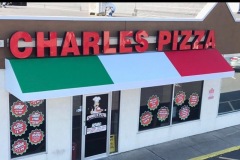 Charles Pizza channel lettering