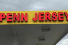 Penn Jersey Channel Lettering