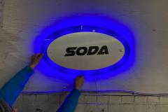 3D metal signs in Phillipsburg, NJ being installed