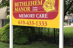 Bethlehem post signs