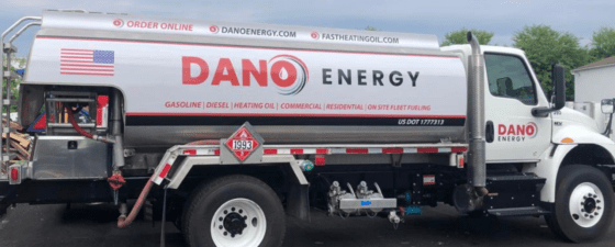 Dano energy truck wrap